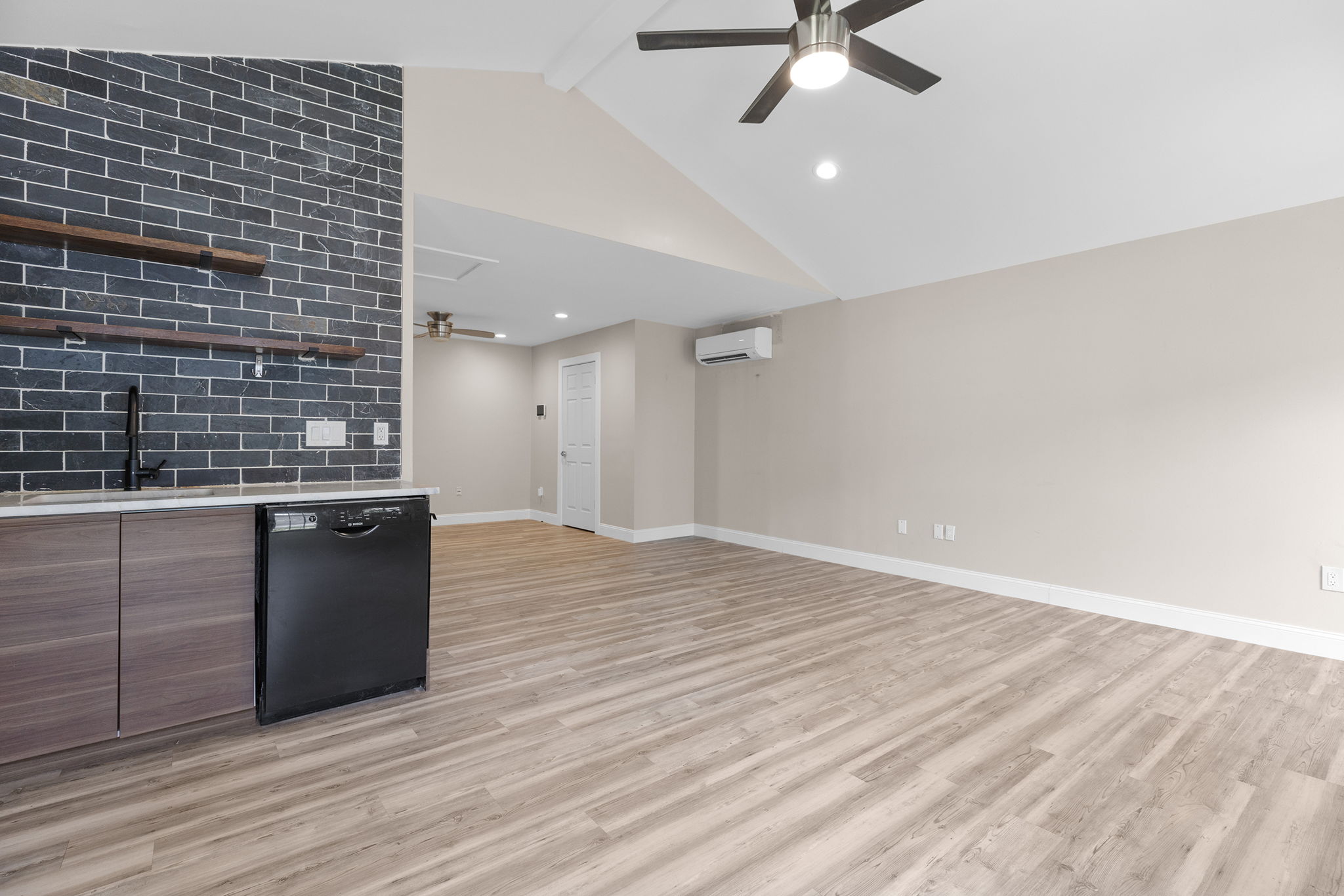 3909 Willbert Road, Unit B Austin, TX 78751 - Photo 6 of 16 View of living area from kitchen
