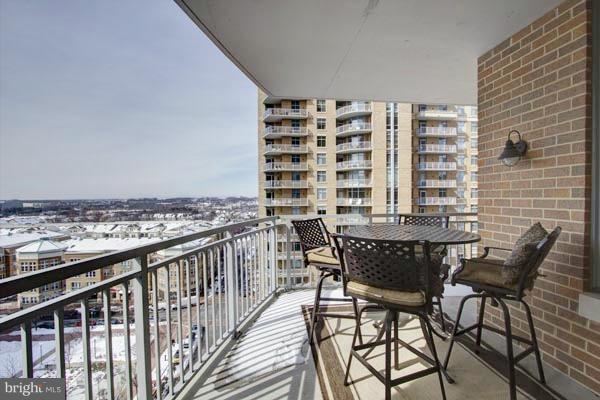 11990 Market Street, Unit 1002 Reston, VA 20190 - Photo 21 of 30 Balcony Western View