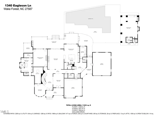 $5,377,700 | 1340 Eagleson Lane, Wake Forest, NC 27587