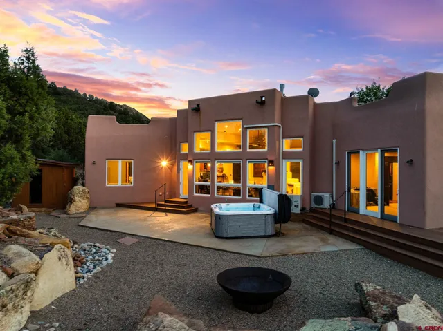 a view of a lobby with chair and tables