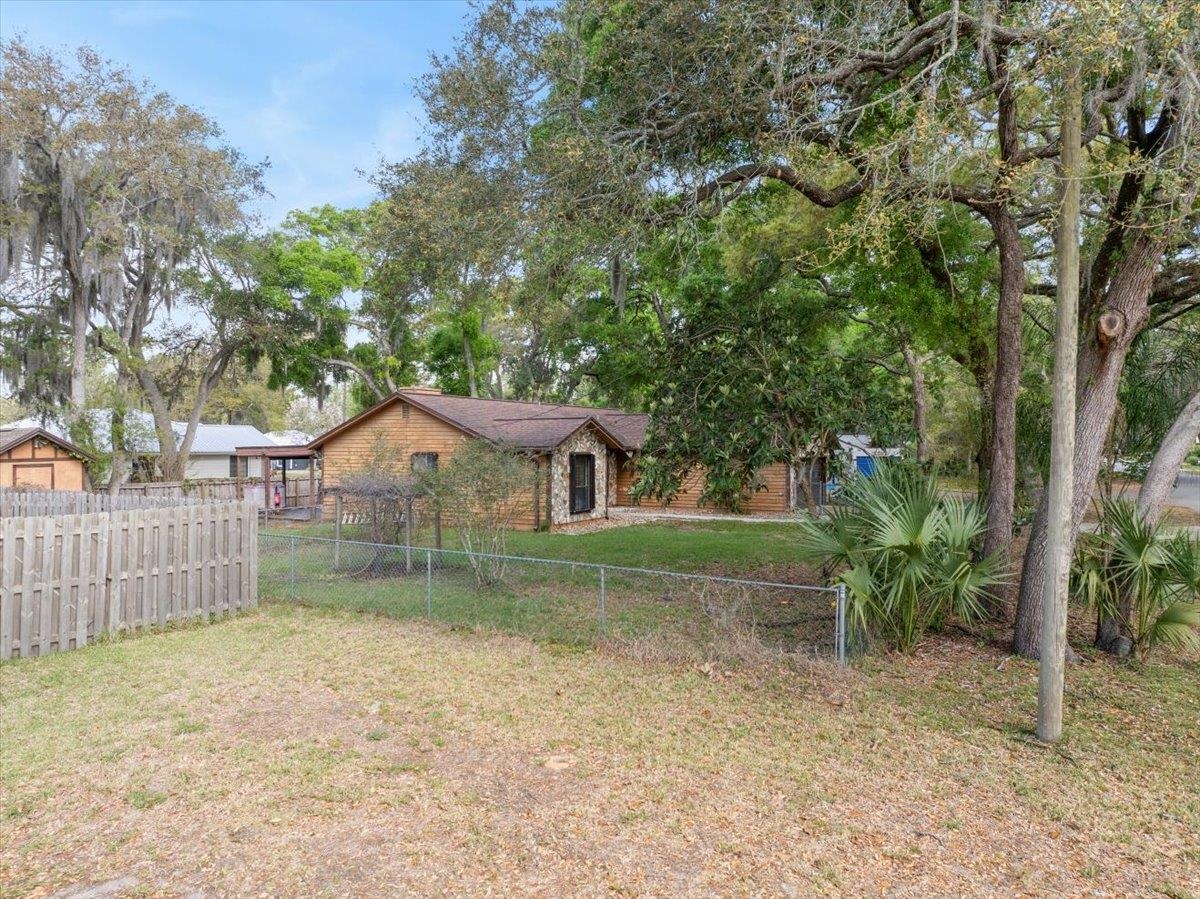 204 Queen Road St. Augustine, FL 32086 - Photo 40 of 55 View of fenced yard