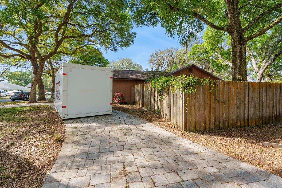 204 Queen Road St. Augustine, FL 32086 - Photo 4 of 55 View of outdoor structure featuring a fenced backyard