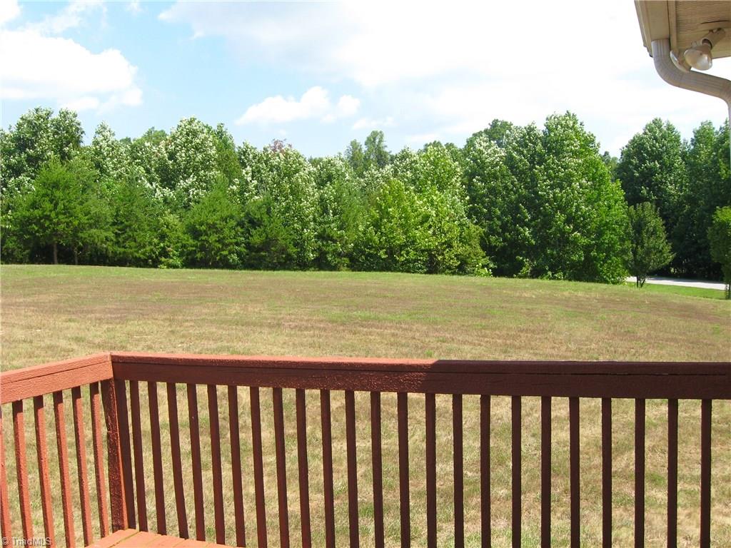 6960 Rangecrest Road Belews Creek, NC 27009 - Photo 23 of 26 Looking off the back deck from right to left (This picture and the following three pictures) . . no neighbors right on top of you!!!!!