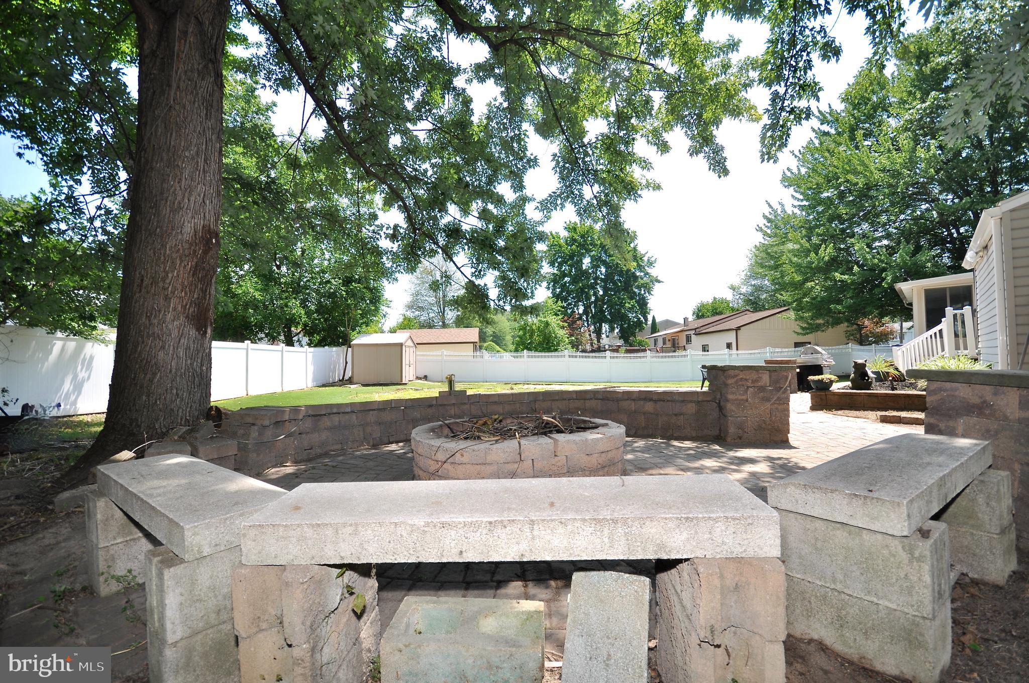 735 Claire Road Warminster, PA 18974 - Photo 44 of 47 Side Fire Pit