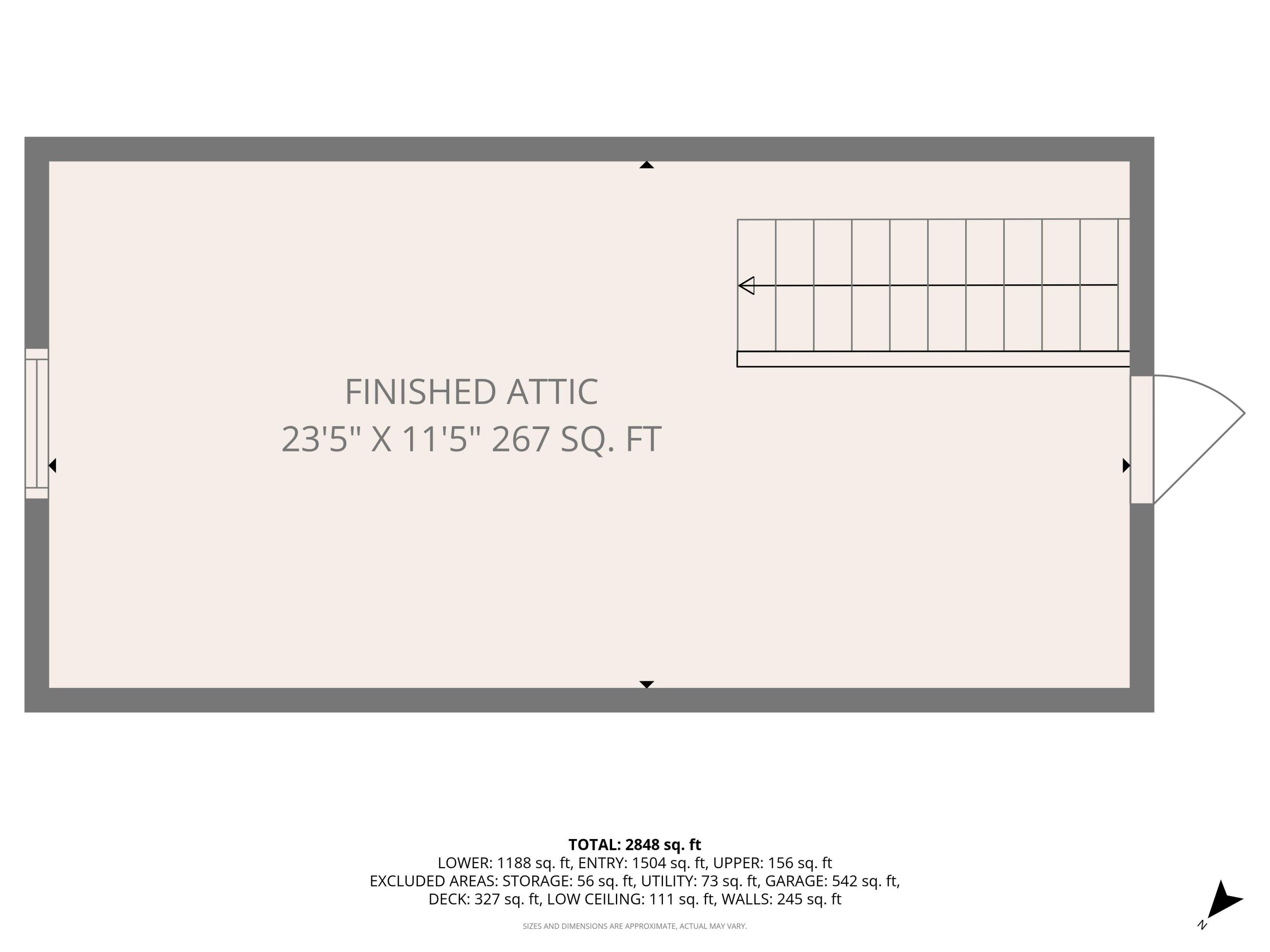 1768 Alean Road Wirtz, VA 24184 - Photo 28 of 53 Attic
