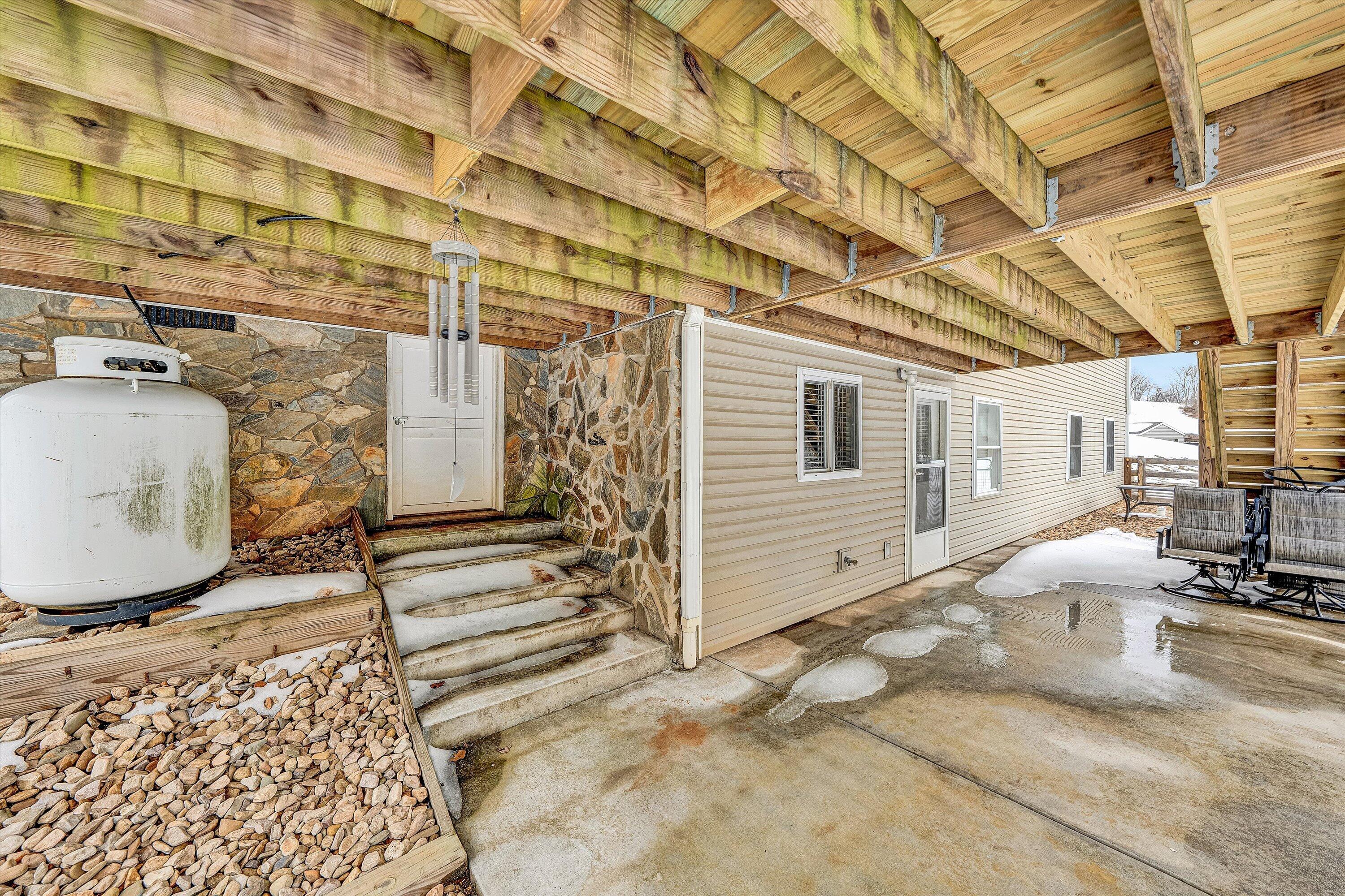 1768 Alean Road Wirtz, VA 24184 - Photo 45 of 53 outdoor storage under sunroom