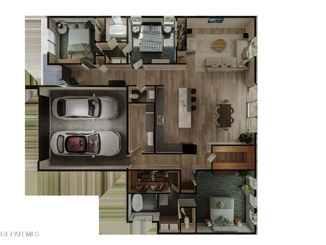 a view of the terrace