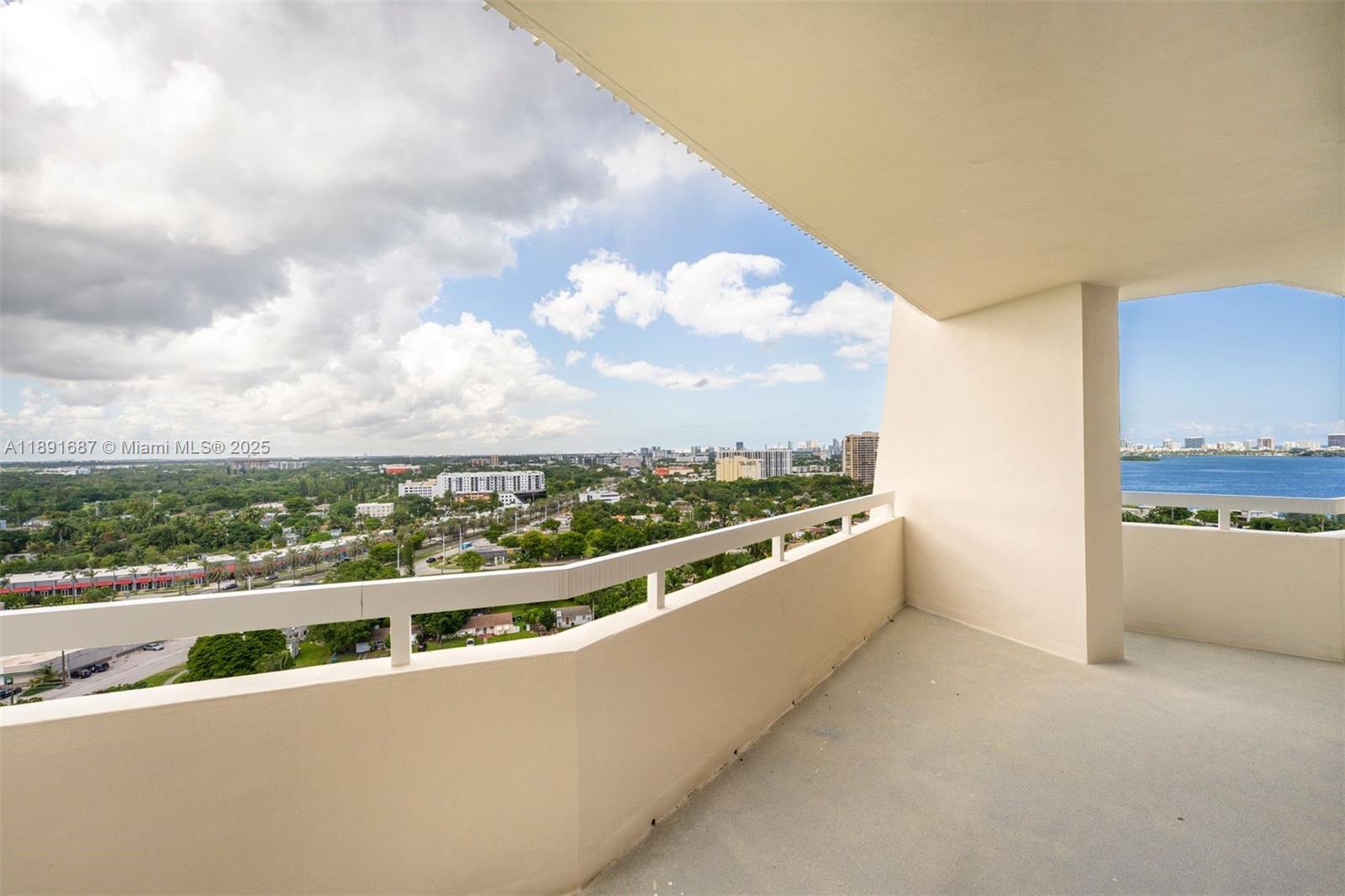 1000 Quayside Terrace, Unit PH9 Miami, FL 33138 - Photo 24 of 27 a view of balcony with furniture