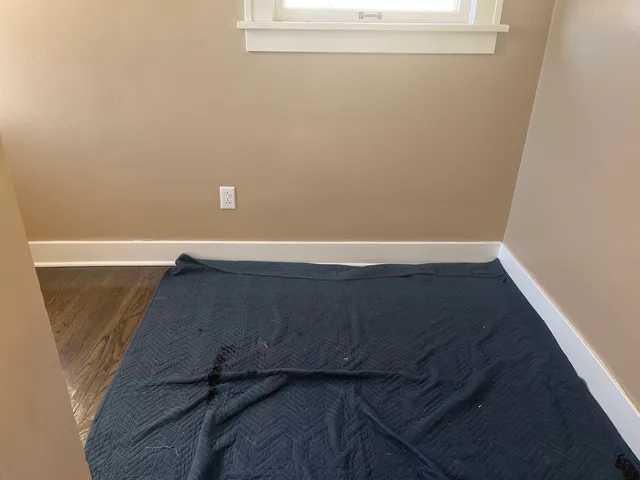 a view of wooden floor