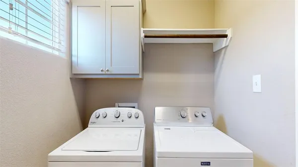 a view of a balcony with an outdoor space