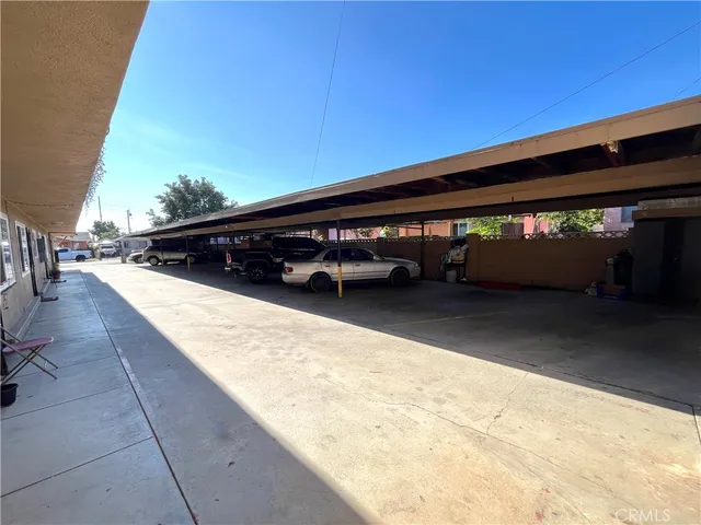 a view of car parked on the road