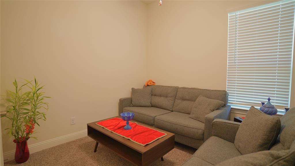 1101 Ginger Road Aubrey, TX 76227 - Photo 6 of 16 a living room with furniture and a potted plant