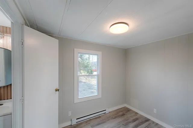 a view of a yard with street