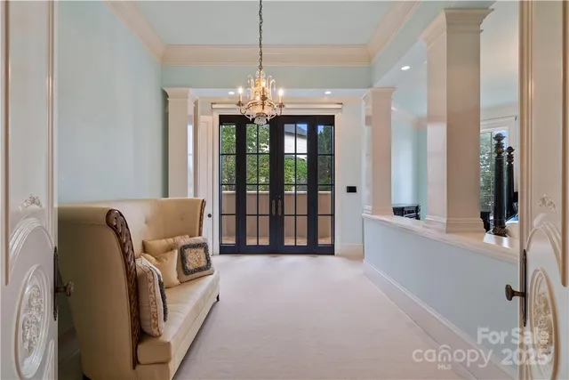 a bathroom with a granite countertop sink a mirror and shower