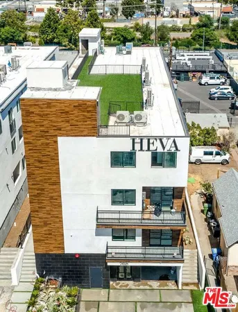 a view of building with outdoor space