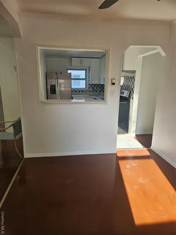 a view of livingroom with furniture and wooden floor