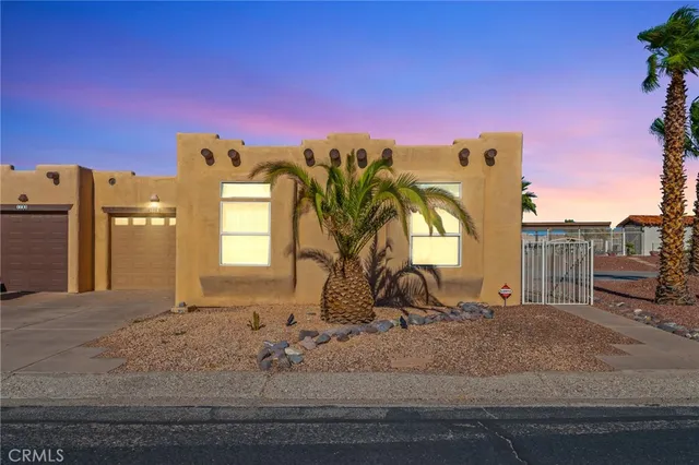 a view of a house with a park