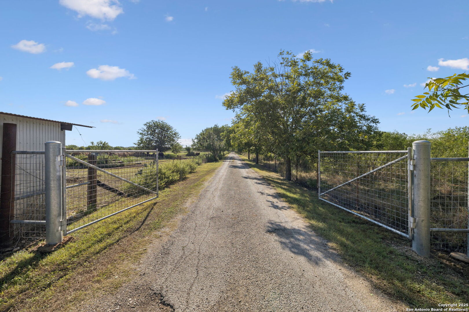 13146 Galm Road San Antonio, TX 78254 - Photo 14 of 45 a view of a pathway with a wrought fence