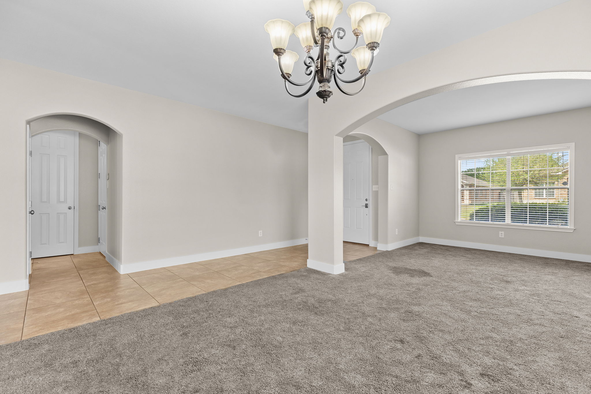 3013 Hawks Swoop Trail Pflugerville, TX 78660 - Photo 5 of 40 Look back toward front door from formal dining room.