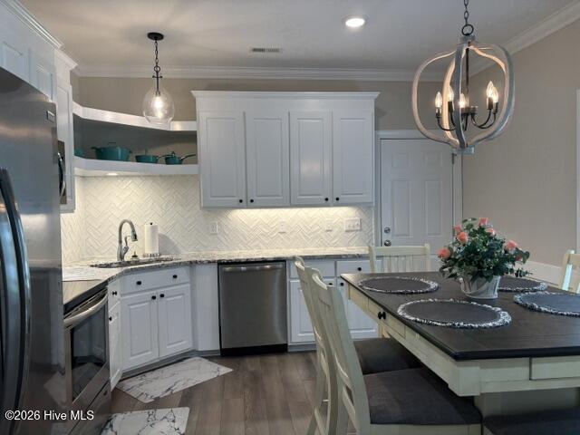 4005 Newby Road Rocky Mount, NC 27804 - Photo 4 of 32 good storage and leather feel granite counters for ample prep space
