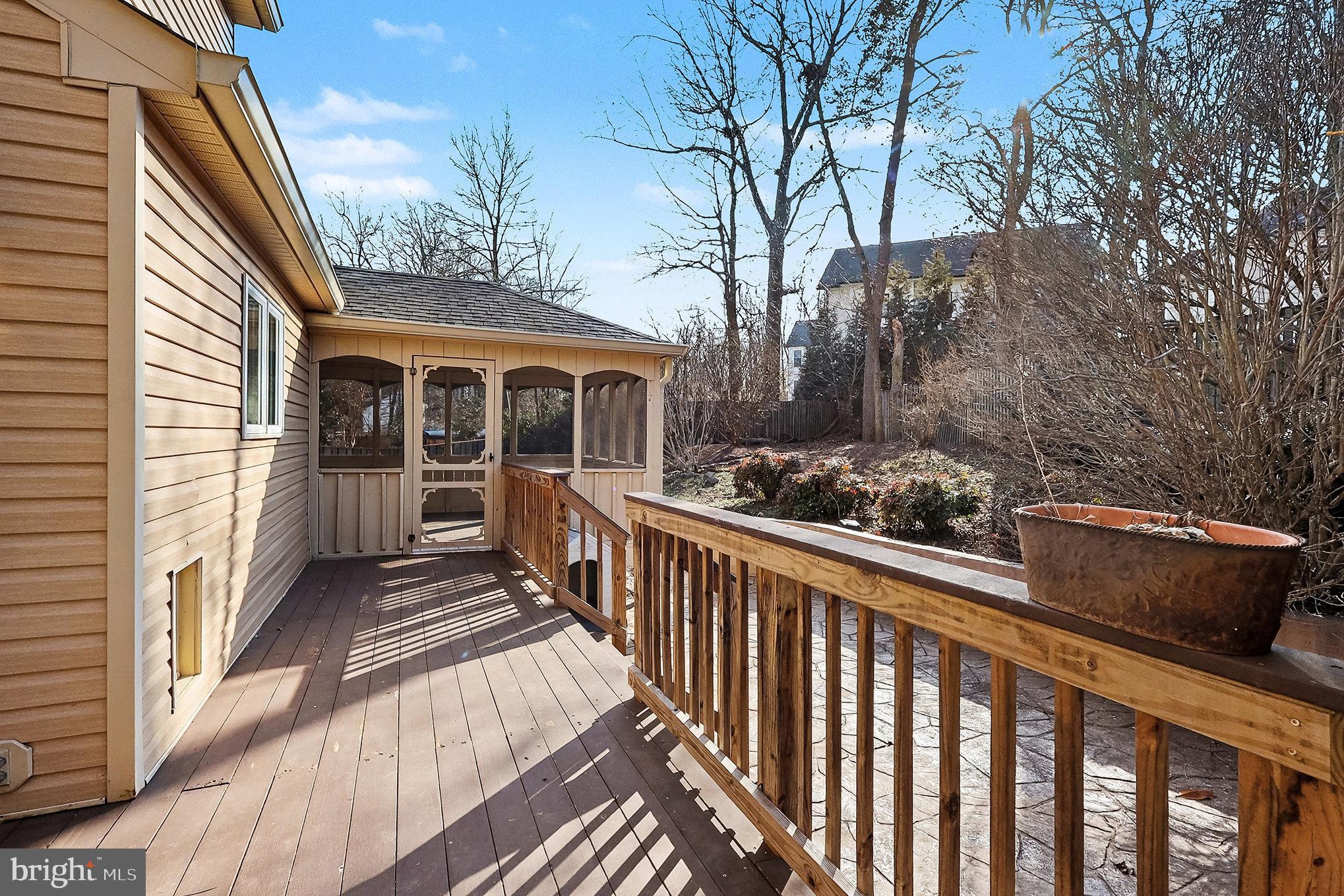 5819 Stone Ridge Drive Centreville, VA 20120 - Photo 37 of 41 Decking off family room.