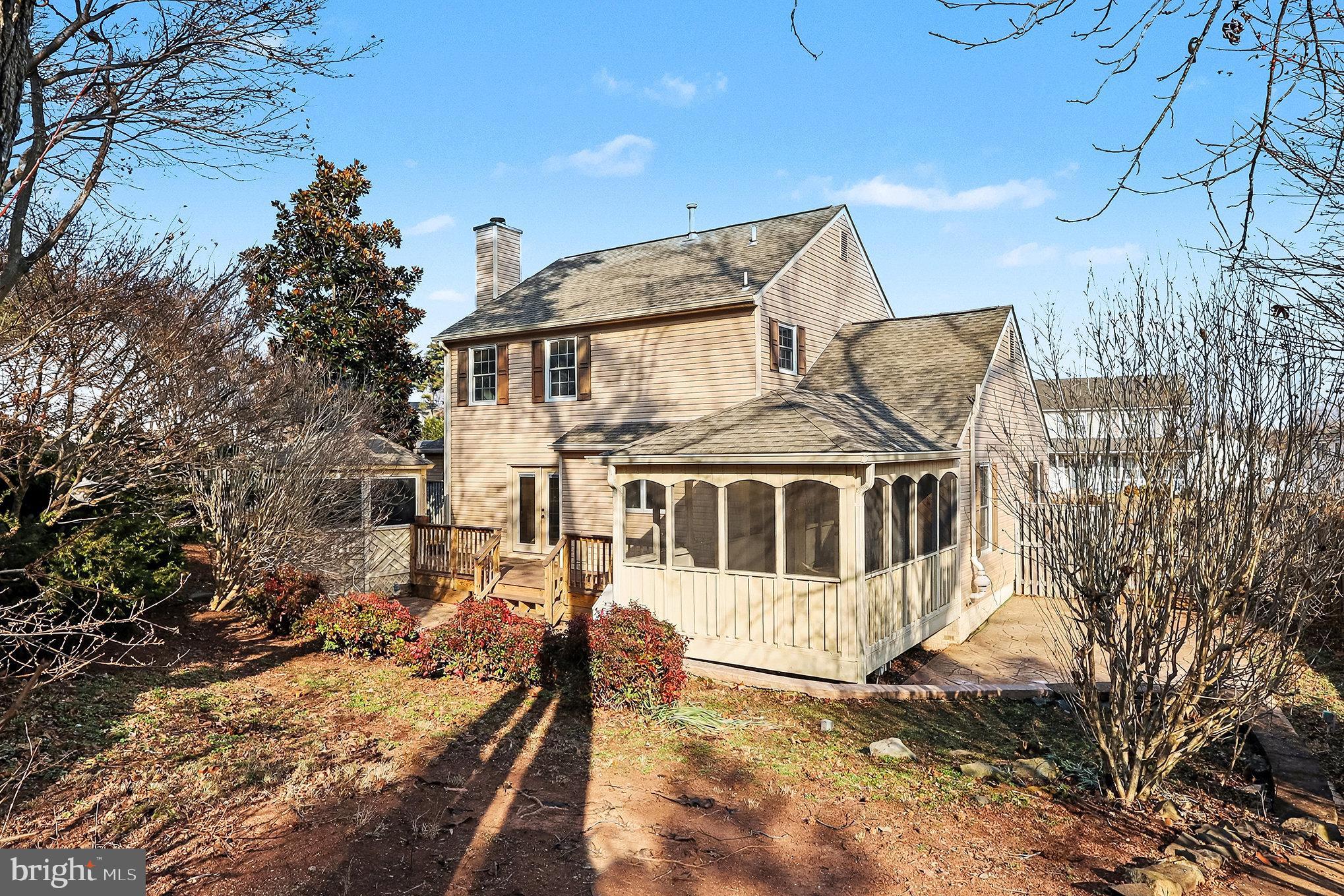 5819 Stone Ridge Drive Centreville, VA 20120 - Photo 38 of 41 View from the terraced back garden.