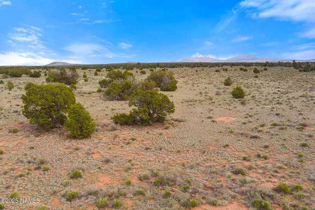 a view of outdoor space and mountain view in back
