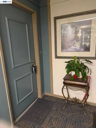 a view of a entryway door front of house