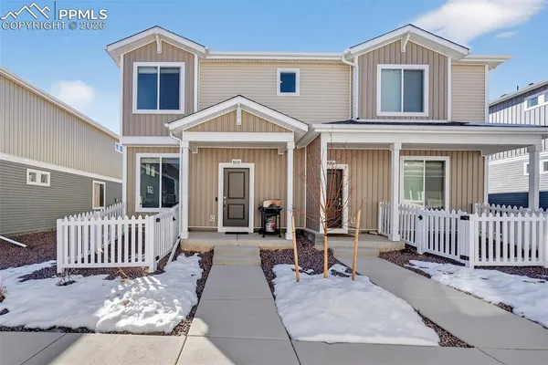 a front view of a house with a porch