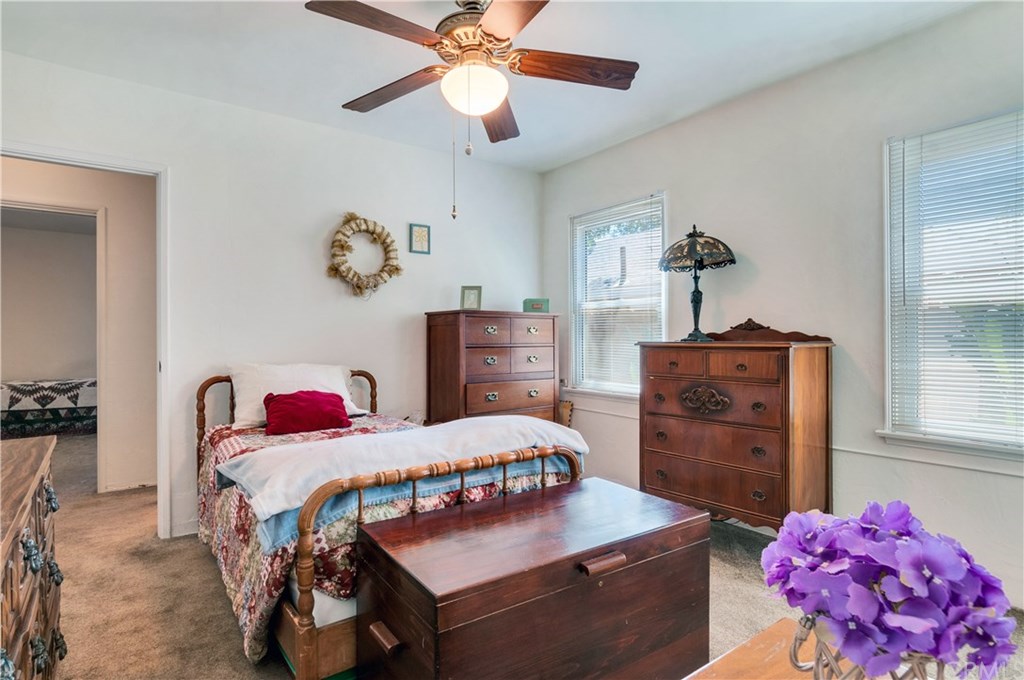 3615 Myers Street Riverside, CA 92503 - Photo 11 of 21 Bedroom 1 with ceiling fan