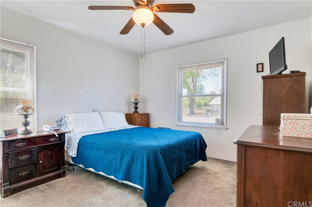 3615 Myers Street Riverside, CA 92503 - Photo 12 of 21 Bedroom 2 with ceiling fan