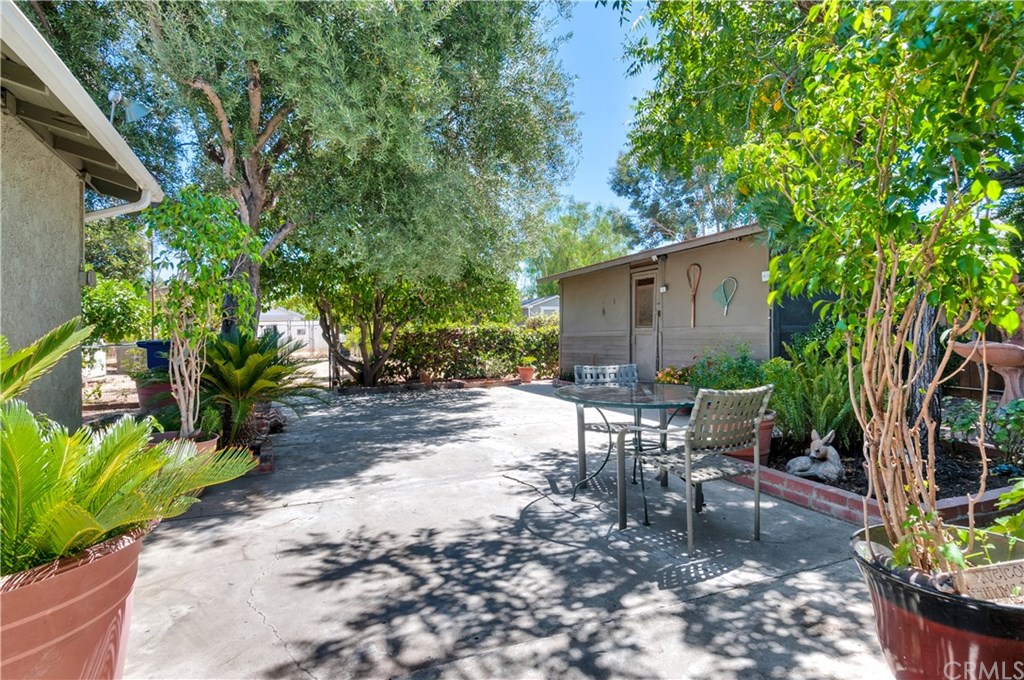 3615 Myers Street Riverside, CA 92503 - Photo 17 of 21 Backyard with garage and storage area 1 of 3