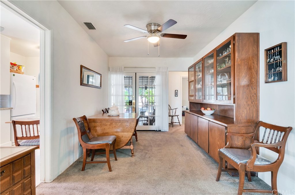 3615 Myers Street Riverside, CA 92503 - Photo 10 of 21 Dining area with French doors to backyard