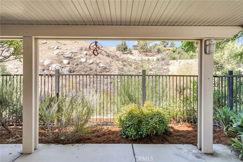 510 Vía Zapata Riverside, CA 92507 - Photo 36 of 47 a view of a garden from a living room