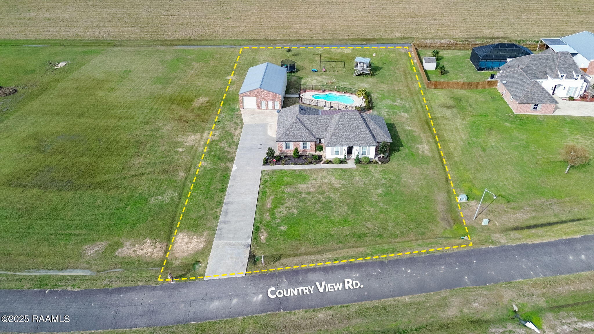 331 Country View Road Church Point, LA 70525 - Photo 4 of 38 36-web-or-mls-331 Country View Rd Aerial