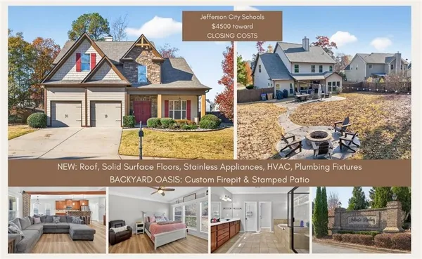 $509,975 | 748 Hawkins Creek Drive, Jefferson, GA 30549