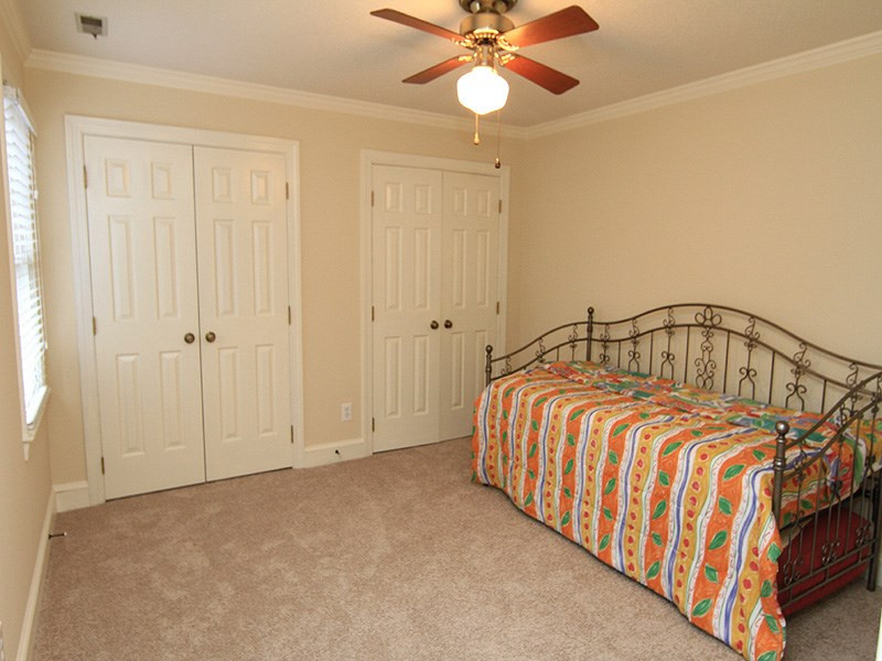 116 Hartland Court Raleigh, NC 27614 - Photo 17 of 25 New carpet has been installed in living room, stairwell, and all of the second floor. Neutral colors throughout most of the home make this an easy home to make your own. Bedroom