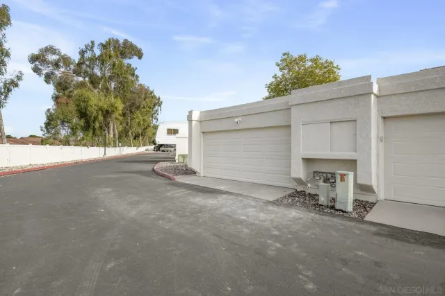 a view of a house with a garage