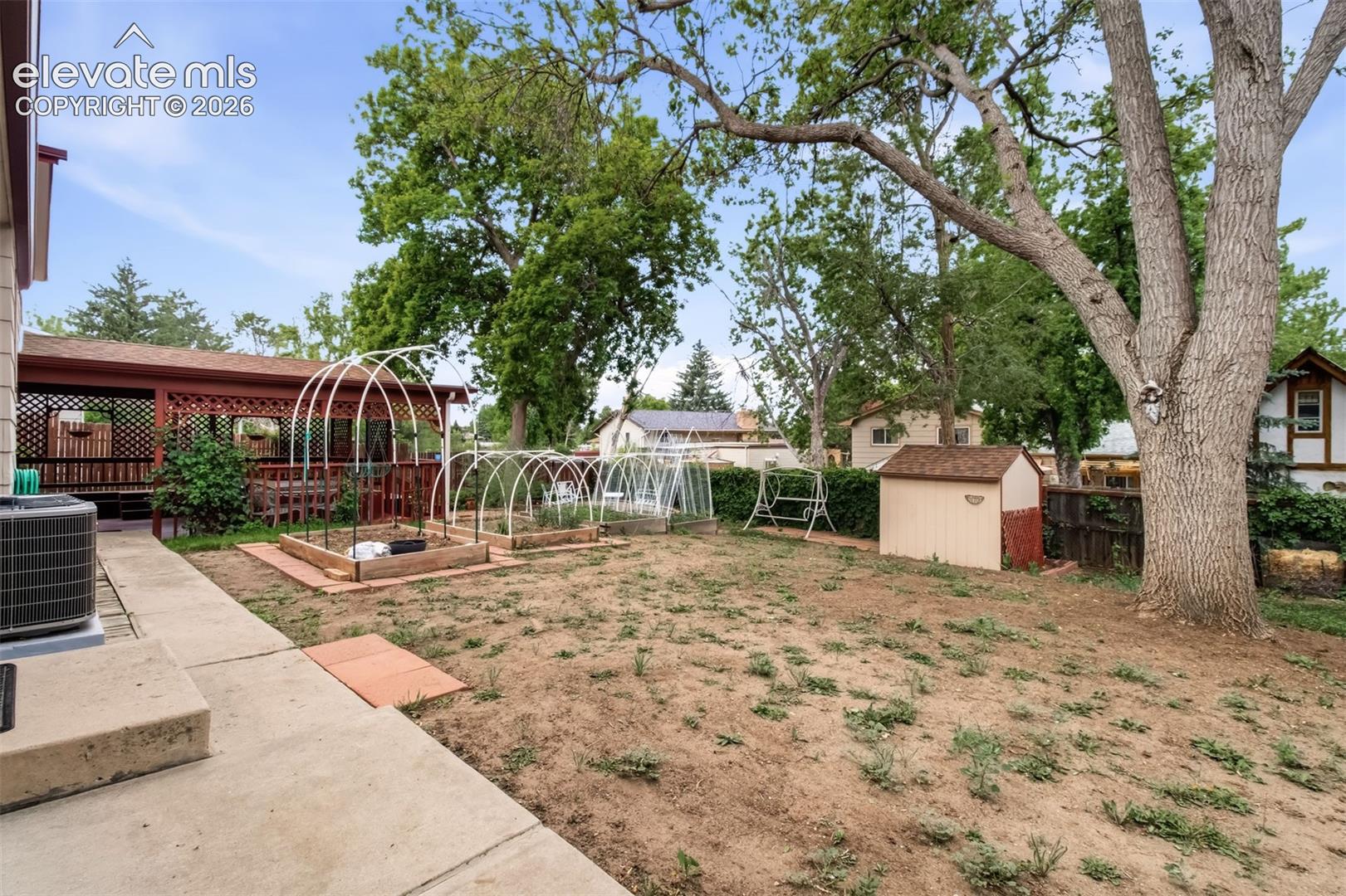 1250 Osgood Road Colorado Springs, CO 80915 - Photo 25 of 30 Planter Boxes, Storage Shed, Lots Of Privacy.