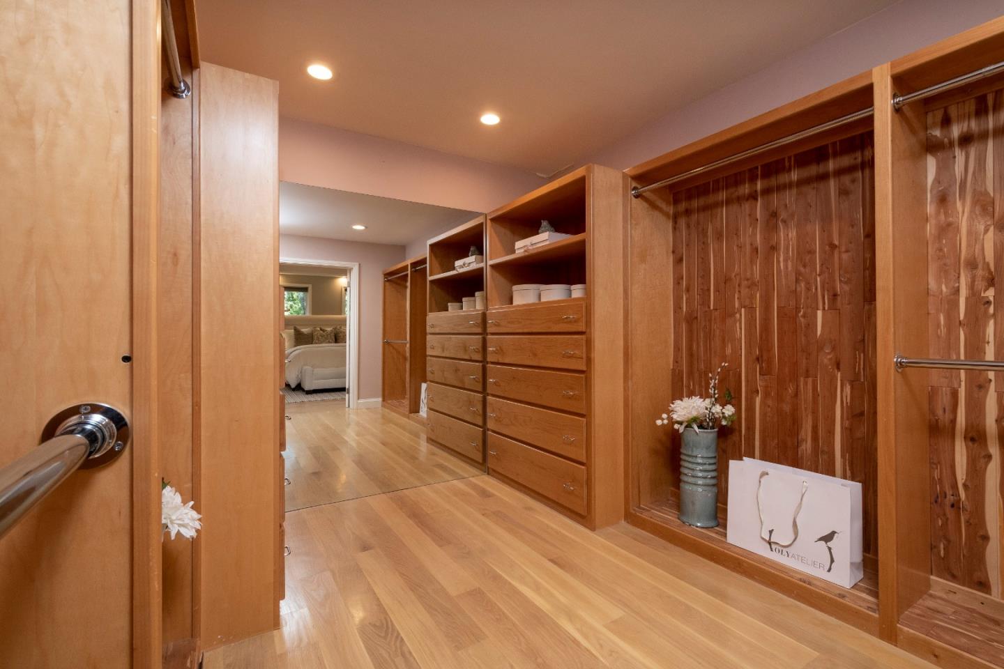 775 Bowhill Road Hillsborough, CA 94010 - Photo 22 of 28 a view of a walk in closet
