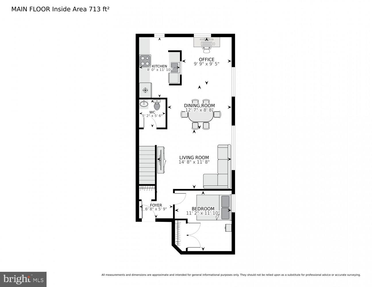 1008 Rittenhouse Street Northwest, Unit 15 Washington, DC 20011 - Photo 38 of 39 a picture of a floor plan