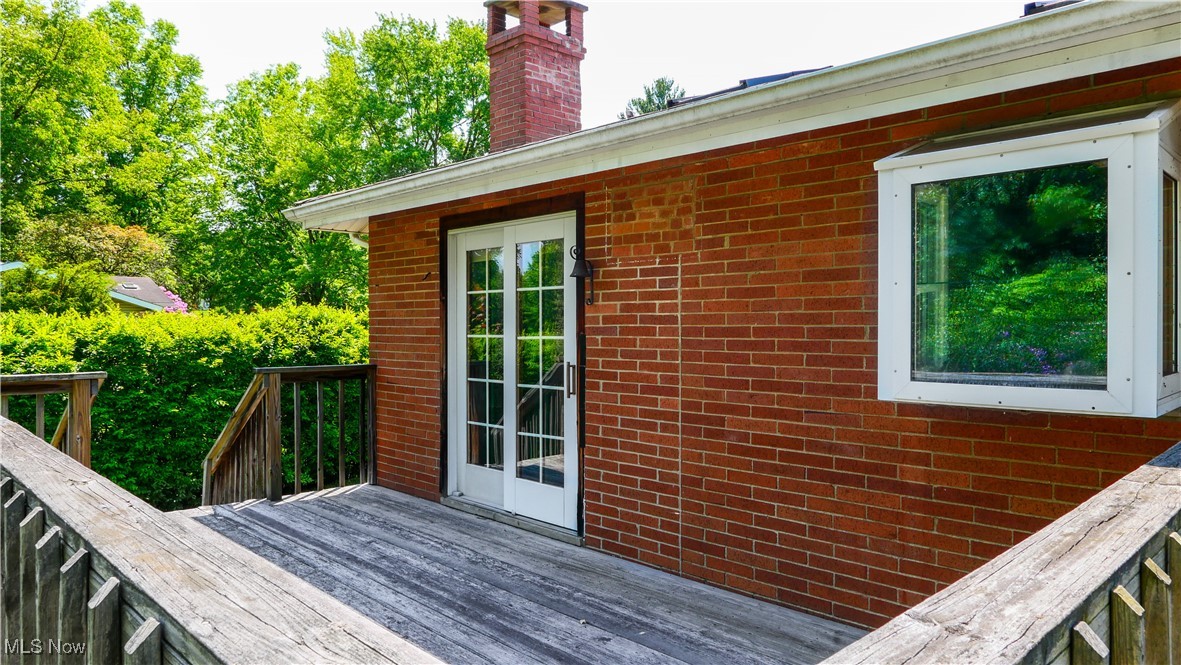11828 Sheldon Road Mantua, OH 44255 - Photo 24 of 31 View of back deck