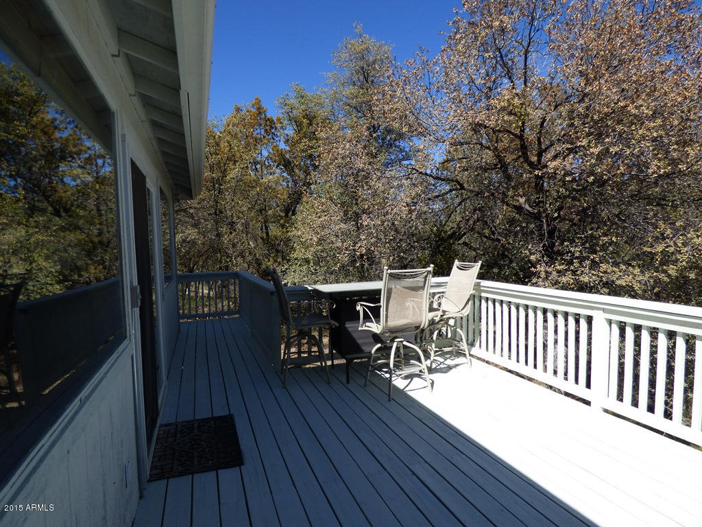 3709 Watertank Road Pine, AZ 85544 - Photo 19 of 22 Wrap-around deck east side