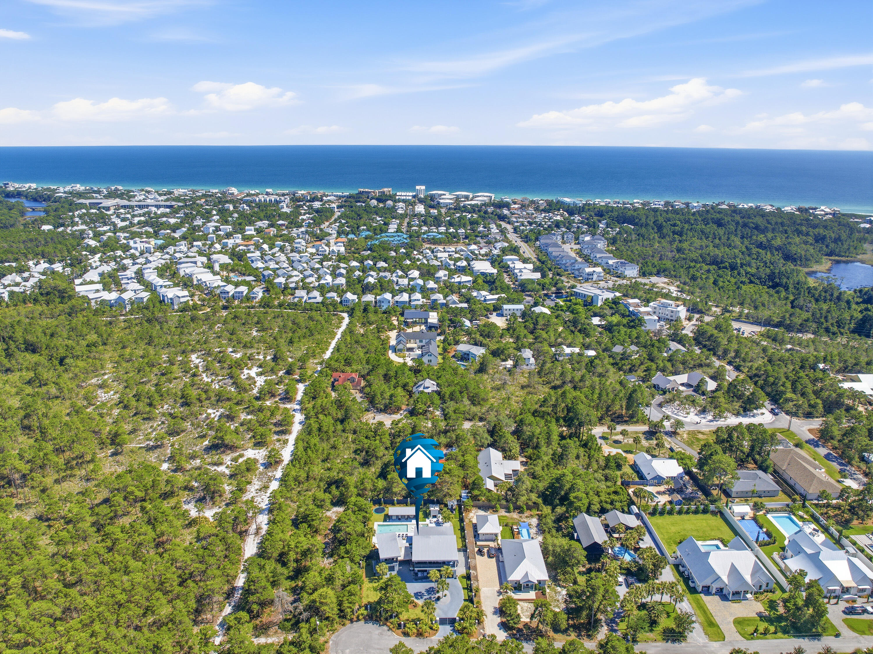114 Surfside Drive Santa Rosa Beach, FL 32459 - Photo 83 of 84 Aerial View