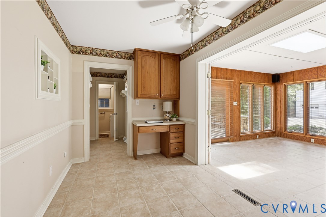 1610 Reams Road Powhatan, VA 23139 - Photo 22 of 41 Entry from the garage. Built-in desk. Entry into