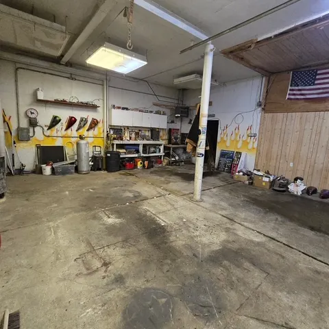 a view of a storage room with a lot of stuff