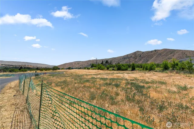 a view of lake and mountain