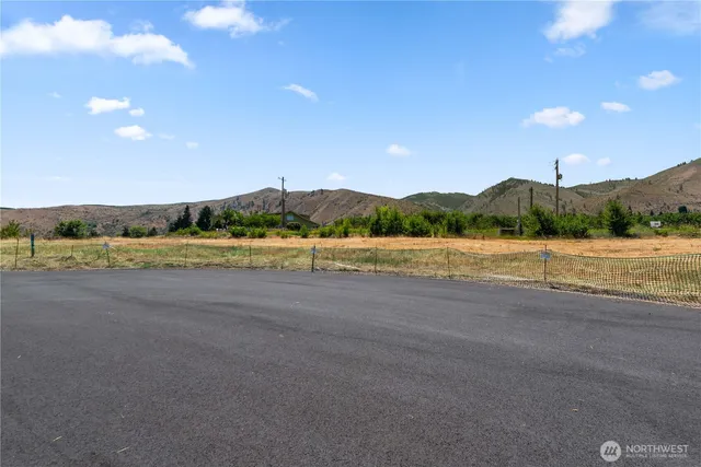 a view of an lake and a yard
