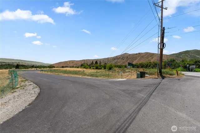 a view of a road and a road