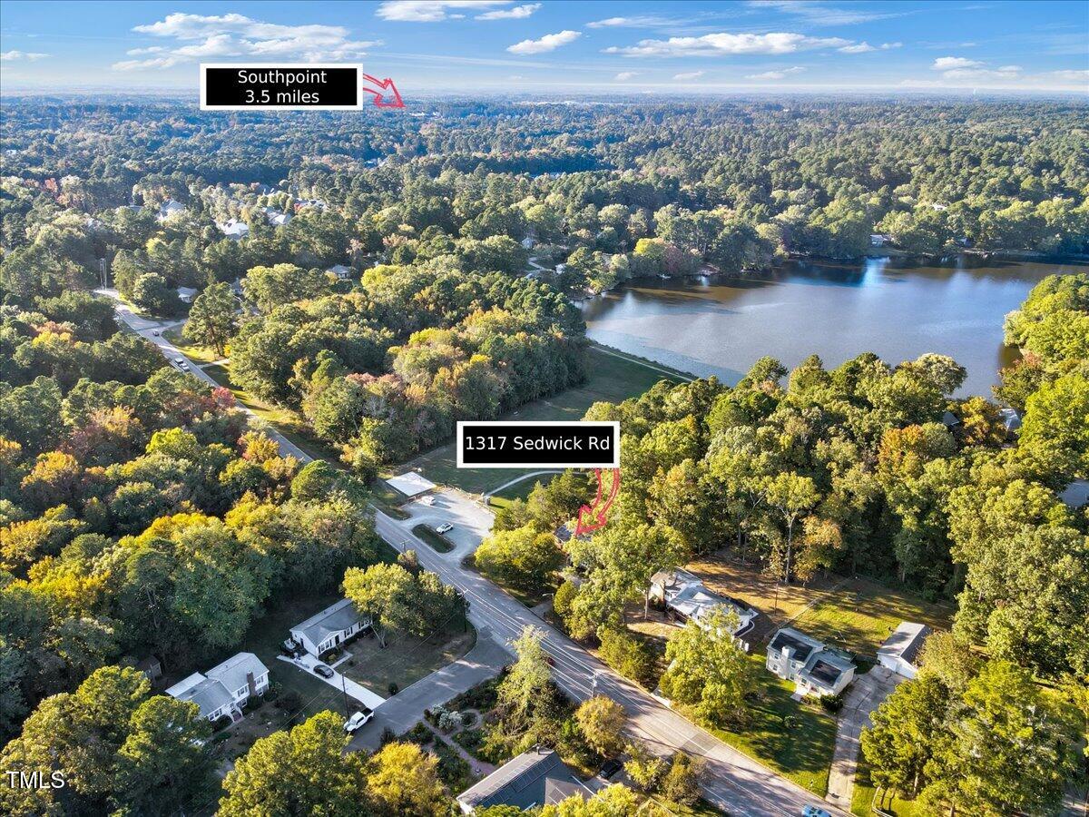 1317 Sedwick Road Durham, NC 27713 - Photo 26 of 29 Aerial View